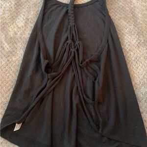 NEW FREE PEOPLE MOVEMENT STRAPPY BACK SHIRT